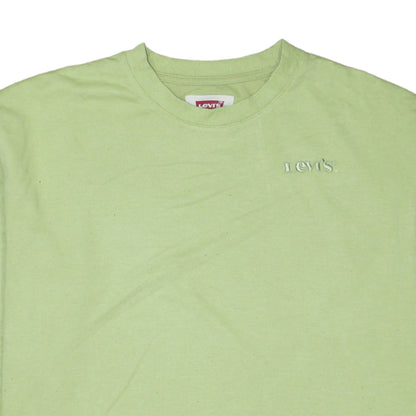 Levi's Boys Green Crew Neck Pullover Sweatshirt 16 Years Regular Fit