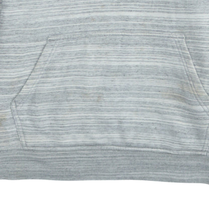 Carhartt Women's Grey Striped Pullover Hoodie Size M (12)