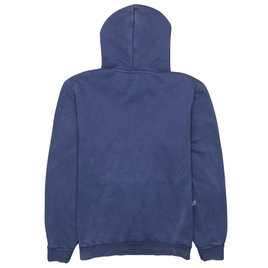 Puma Men's Blue Pullover Hoodie Size M Regular Fit Logo Sportswear