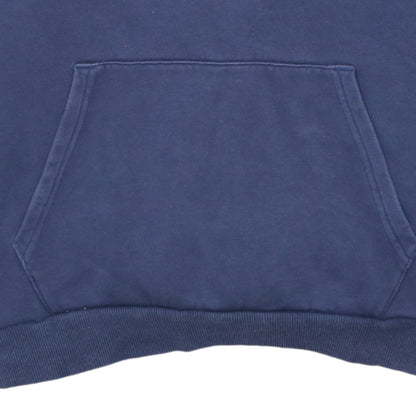 Puma Men's Blue Pullover Hoodie Size M Regular Fit Logo Sportswear