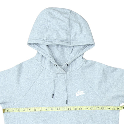 Nike Men's Grey Pullover Hoodie M Regular Fit Sportswear