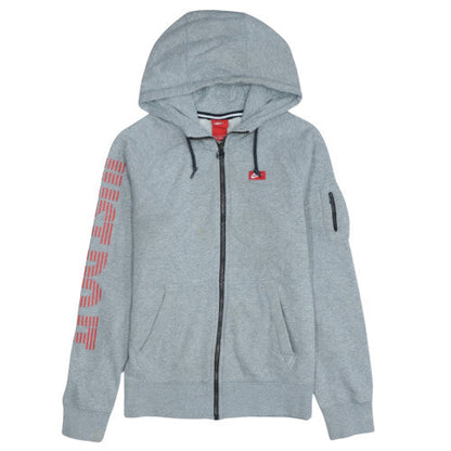 Nike Mens Grey Full Zip Hoodie Small Regular Fit Sportswear