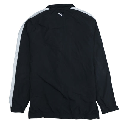 Puma Men's Black 2XL Track Jacket Lightweight Zip Up