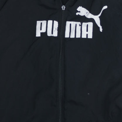 Puma Men's Black 2XL Track Jacket Lightweight Zip Up