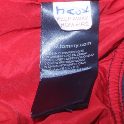 Tommy Hilfiger Boys Blue Bomber Jacket Size 164 Full Zip Lined Casual
