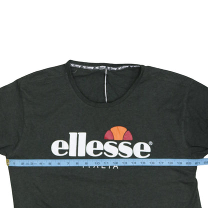 Ellesse Men's Black 2XL Logo Graphic Short Sleeve T-Shirt