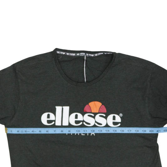 Ellesse Men's Black 2XL Logo Graphic Short Sleeve T-Shirt