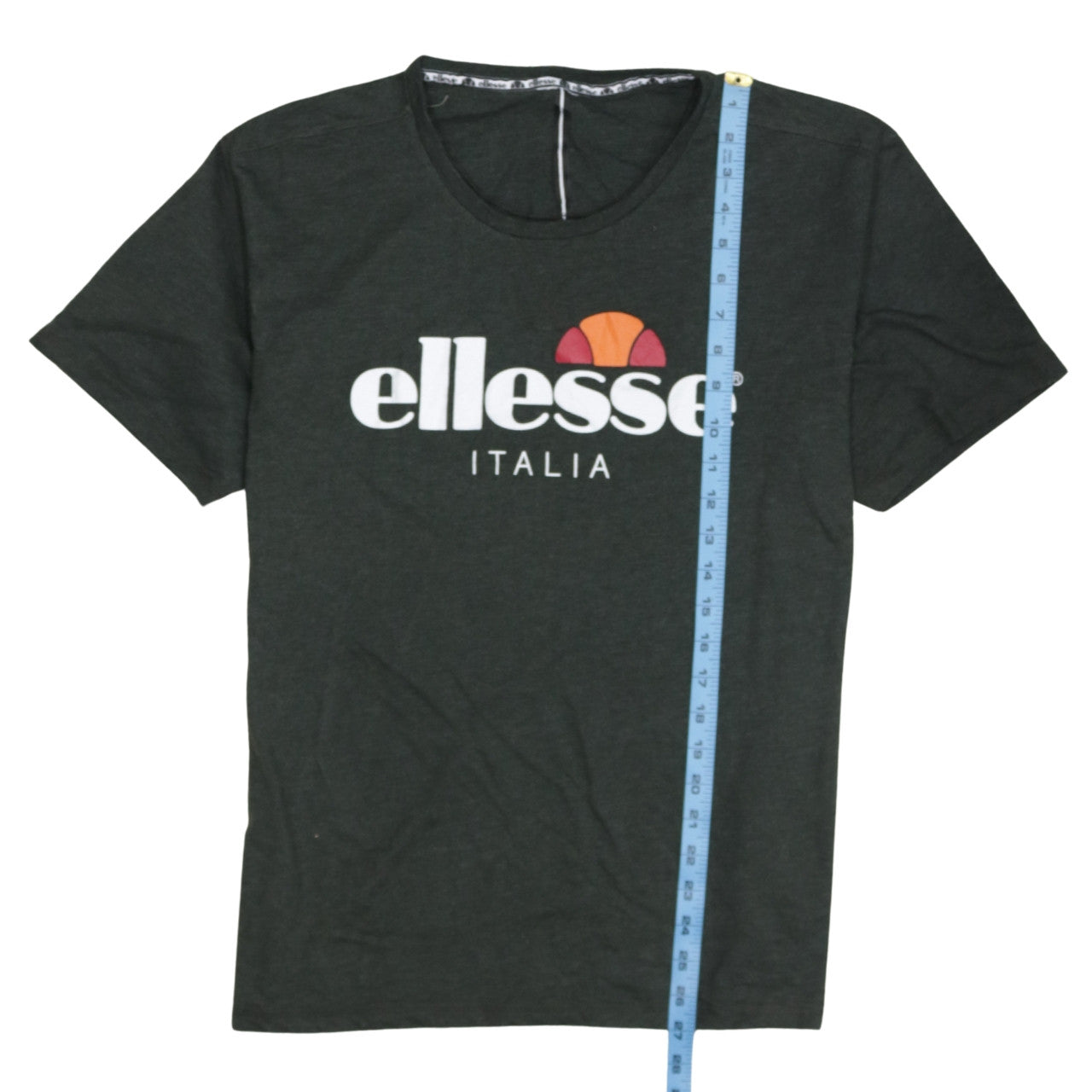 Ellesse Men's Black 2XL Logo Graphic Short Sleeve T-Shirt