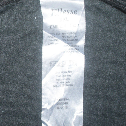 Ellesse Men's Black 2XL Logo Graphic Short Sleeve T-Shirt