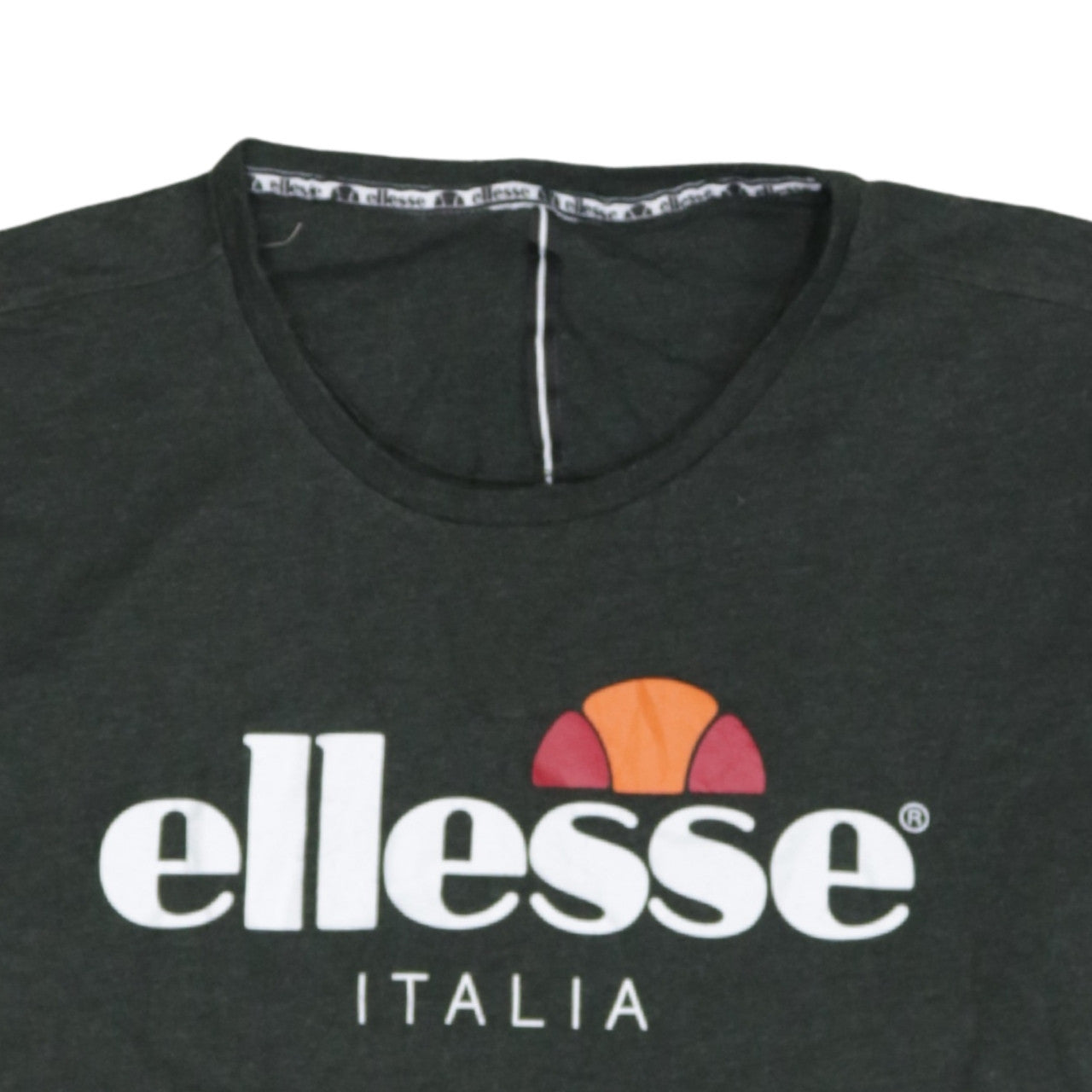 Ellesse Men's Black 2XL Logo Graphic Short Sleeve T-Shirt