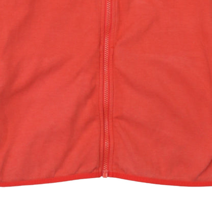 Nike Men's Red Full Zip Hoodie M Sports Fleece