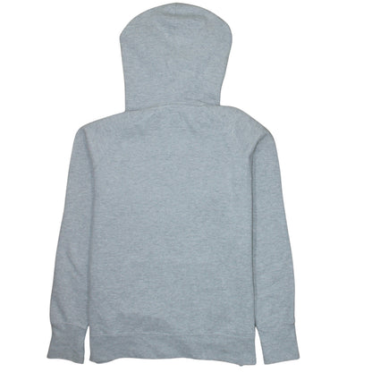Champion Mens Grey Embroidered Logo Hoodie Medium Pullover Athletic