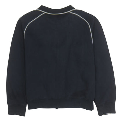 Nike Men's Black Full Zip Collared Sports Sweatshirt Size M
