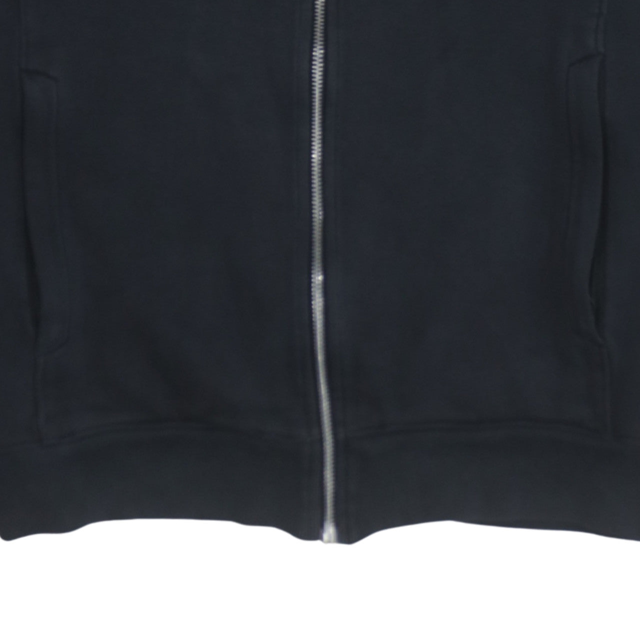 Nike Men's Black Full Zip Collared Sports Sweatshirt Size M