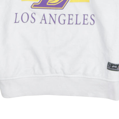 Primark NBA Los Angeles Lakers White Women's 2XS Pullover Sweatshirt