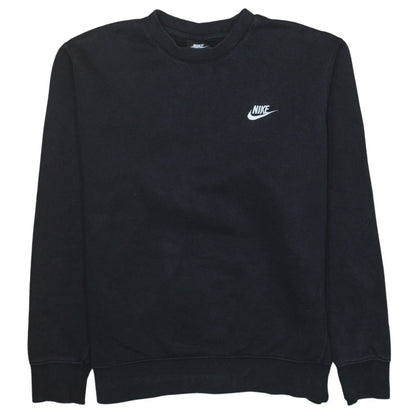 Nike Men's Black Crew Neck Pullover Sweatshirt Medium