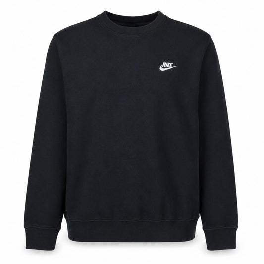 Nike Men's Black Crew Neck Pullover Sweatshirt Medium