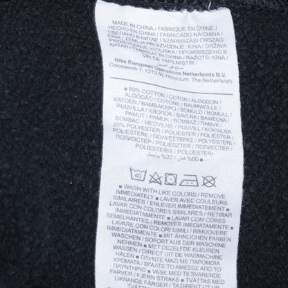 Nike Men's Black Crew Neck Pullover Sweatshirt Medium