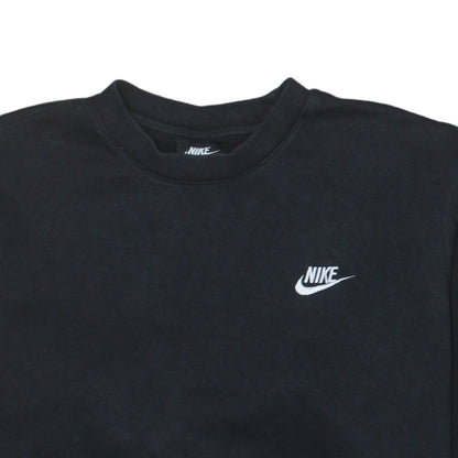 Nike Men's Black Crew Neck Pullover Sweatshirt Medium