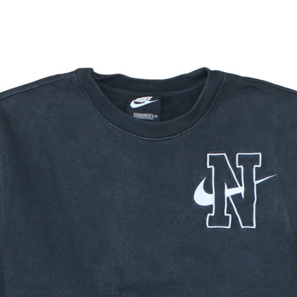 Nike Men's Black XS Pullover Embroidered Logo Sweatshirt
