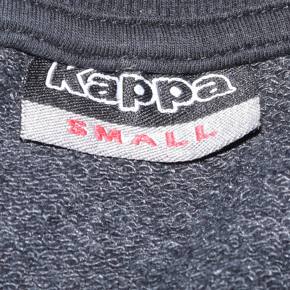 Kappa Men's Black Small Crew Neck Pullover Sweatshirt