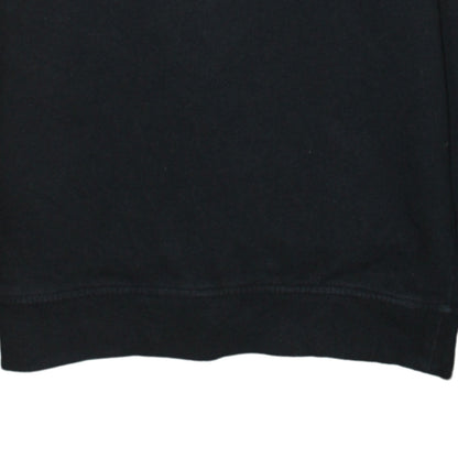 Kappa Men's Black Small Crew Neck Pullover Sweatshirt