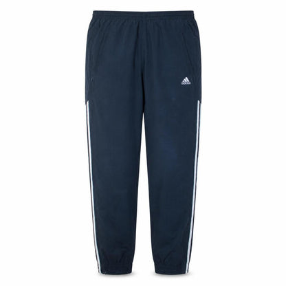 Adidas Men's Black M Regular Fit Sweatpants with Stripes