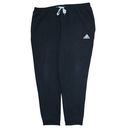 Adidas Men's Black 2XL Sweatpants Joggers Tapered Fleece
