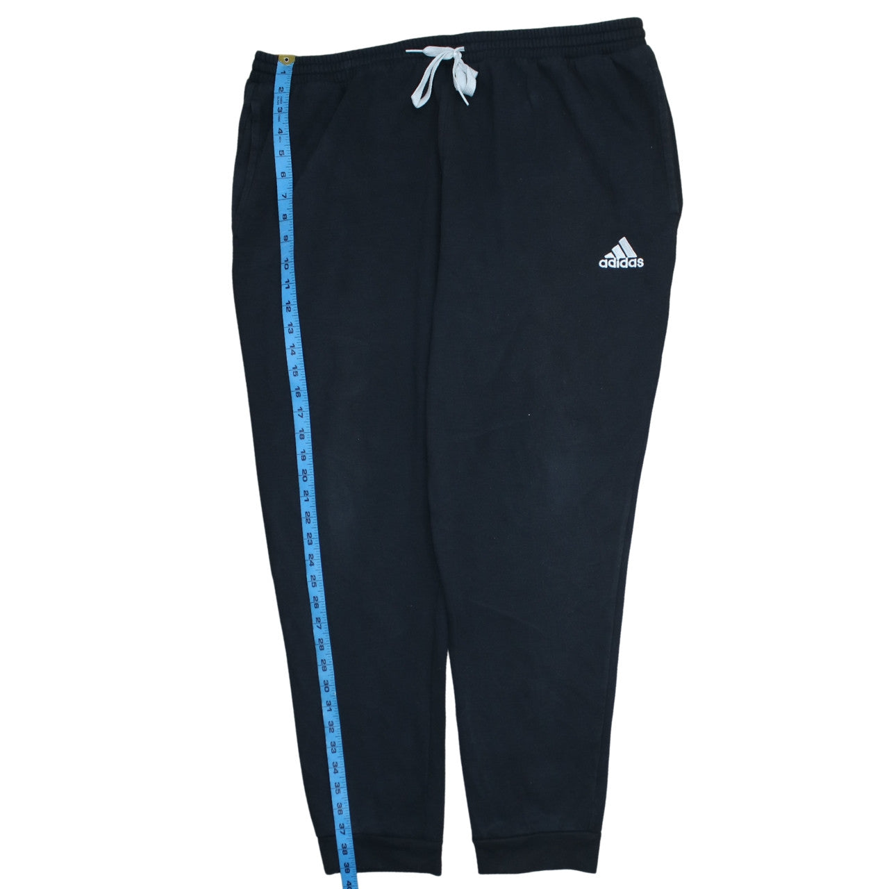 Adidas Men's Black 2XL Sweatpants Joggers Tapered Fleece