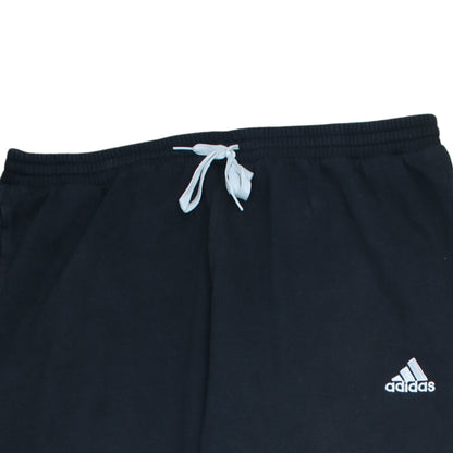 Adidas Men's Black 2XL Sweatpants Joggers Tapered Fleece