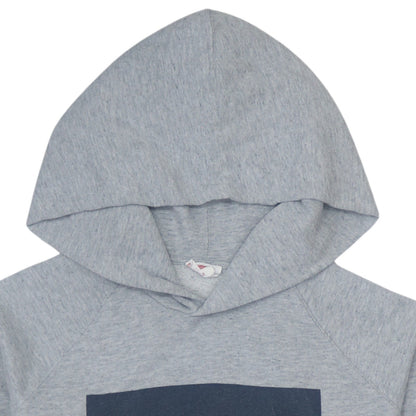 Levi's Grey XS Pullover Hoodie Teens Graphic Logo Sweatshirt
