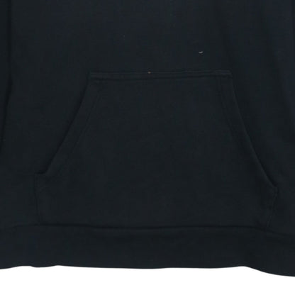Adidas Men Black Pullover Hoodie Small Graphic Logo Sportswear