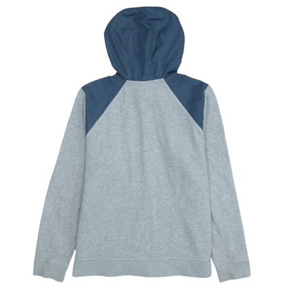 Nike Boys Grey Full Zip Hoodie XL 13-15 Years Hooded Sweatshirt