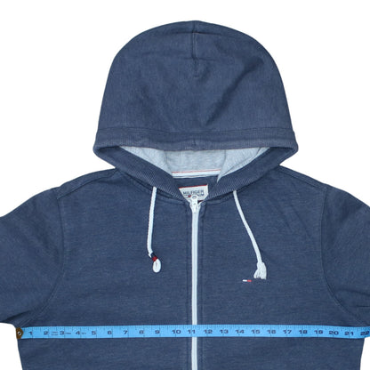 Hilfiger Denim Men's Blue Full Zip Hoodie Size M
