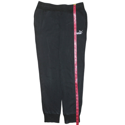 Puma Men's Black Jogger Trousers Size S Regular Fit