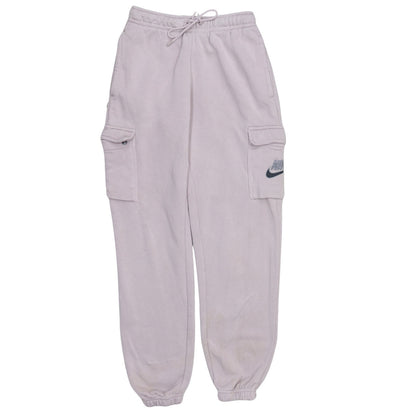 Nike Women's Purple XS Cargo Fleece Jogger Trousers