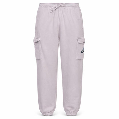 Nike Women's Purple XS Cargo Fleece Jogger Trousers