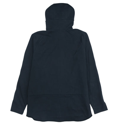 Nike Men's Black XL Full Zip Hoodie Cotton Blend Sportswear