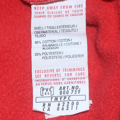 Puma Boys Red Crew Neck Pullover Sweatshirt - 12 Years