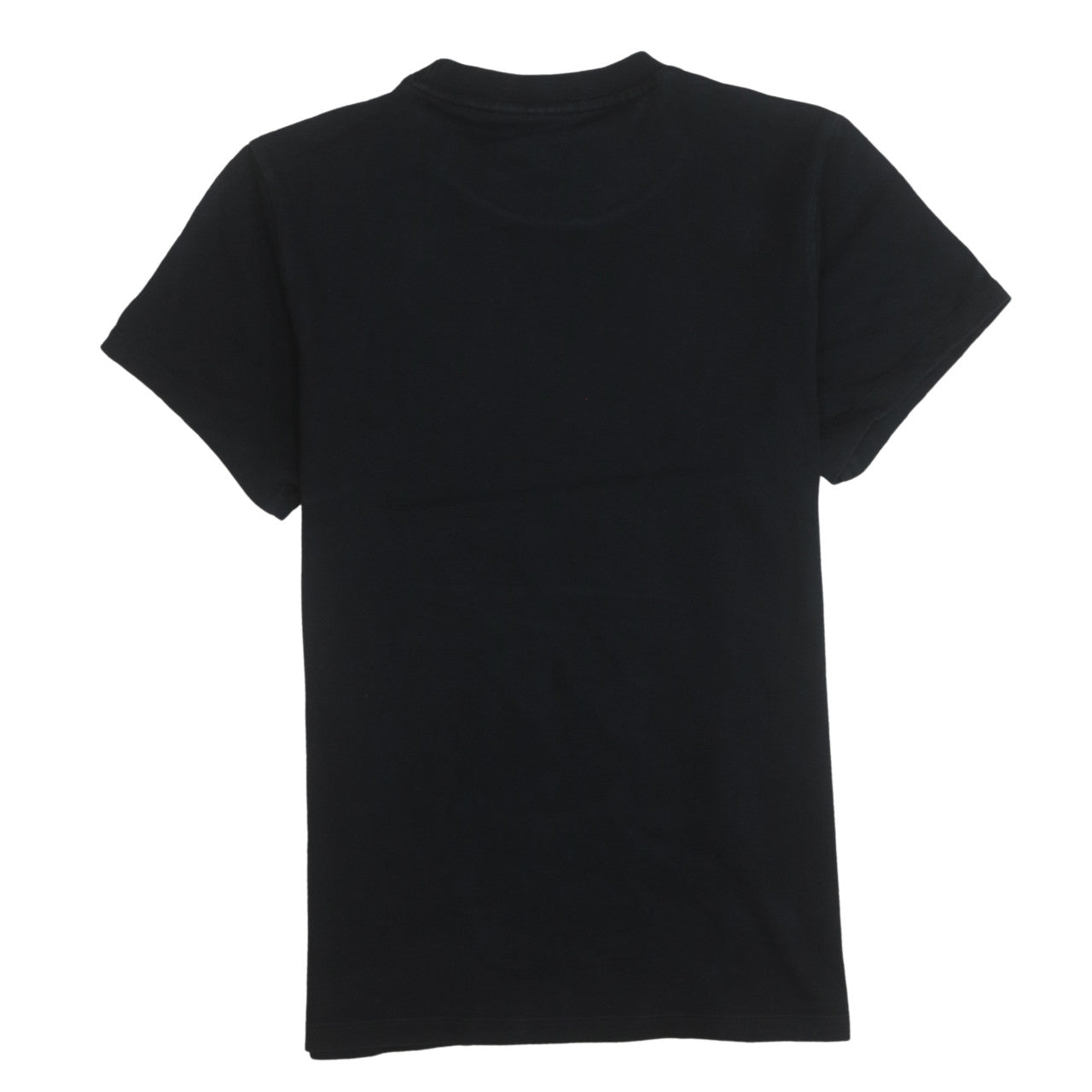 Adidas Womens Black Cotton T-Shirt Size 12 Short Sleeve Crew Neck