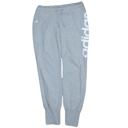 Adidas Women Grey Sweatpants Jogger Trousers Size M 12-14