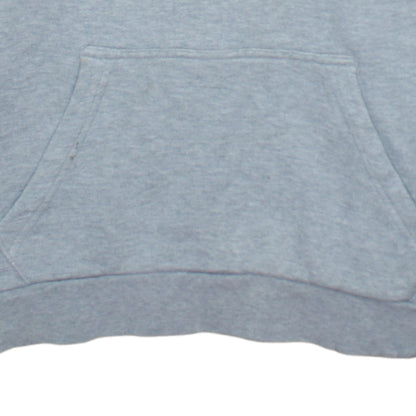 Adidas Women’s Grey Hoodie Small Pullover Trefoil Logo Sweatshirt
