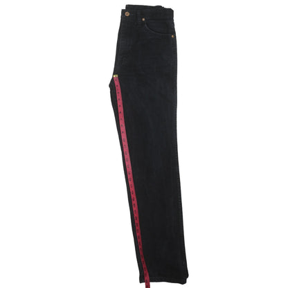 Wrangler Men's Black Straight Leg Denim Jeans 30x32 Regular Fit
