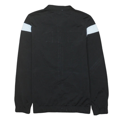 Puma Boys Black Full Zip Sweatshirt 13-14 Years Colourblock Logo Jacket