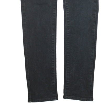Levi's Women's Black Skinny Jeans Size 27 Mid Rise Stretch Denim