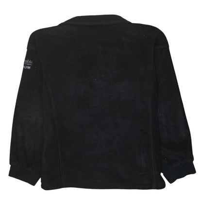 Columbia Women's Black Fleece Full Zip Jacket Size M