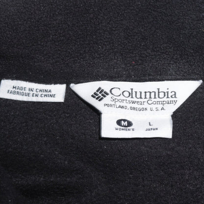 Columbia Women's Black Fleece Full Zip Jacket Size M
