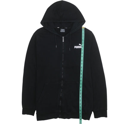 Puma Mens Black Full Zip Hoodie XL Regular Fit Sportswear