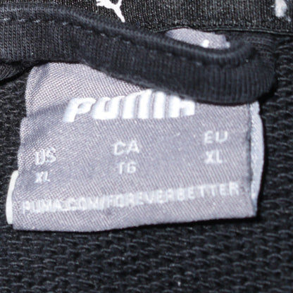 Puma Mens Black Full Zip Hoodie XL Regular Fit Sportswear