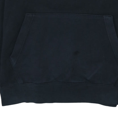 Nike Men's Black Pullover Hoodie Small Logo Fleece Sweatshirt